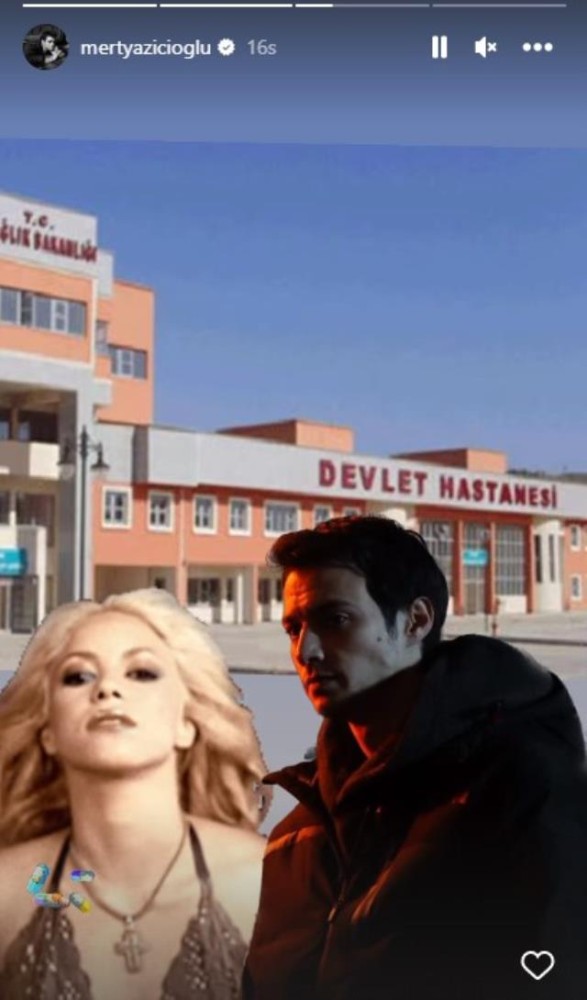 mert yazicioglu nun shakira paylasimi tepki cekti